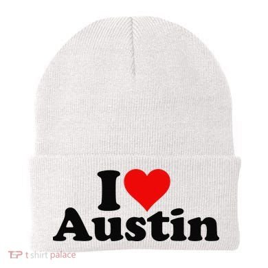 I HEART LOVE AUSTIN TEXAS Beanie