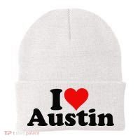 I HEART LOVE AUSTIN TEXAS Beanie thumb 0