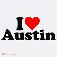 I HEART LOVE AUSTIN TEXAS Women's Hoodie thumb 2