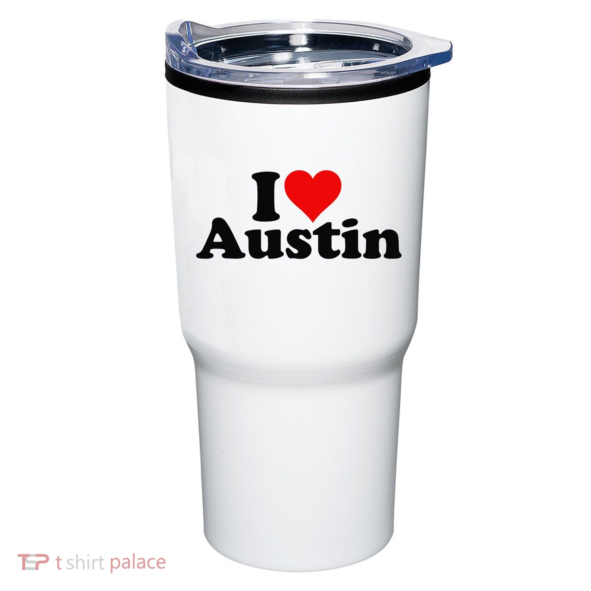 I HEART LOVE AUSTIN TEXAS Tumbler