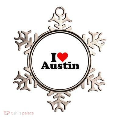 I HEART LOVE AUSTIN TEXAS Ornament