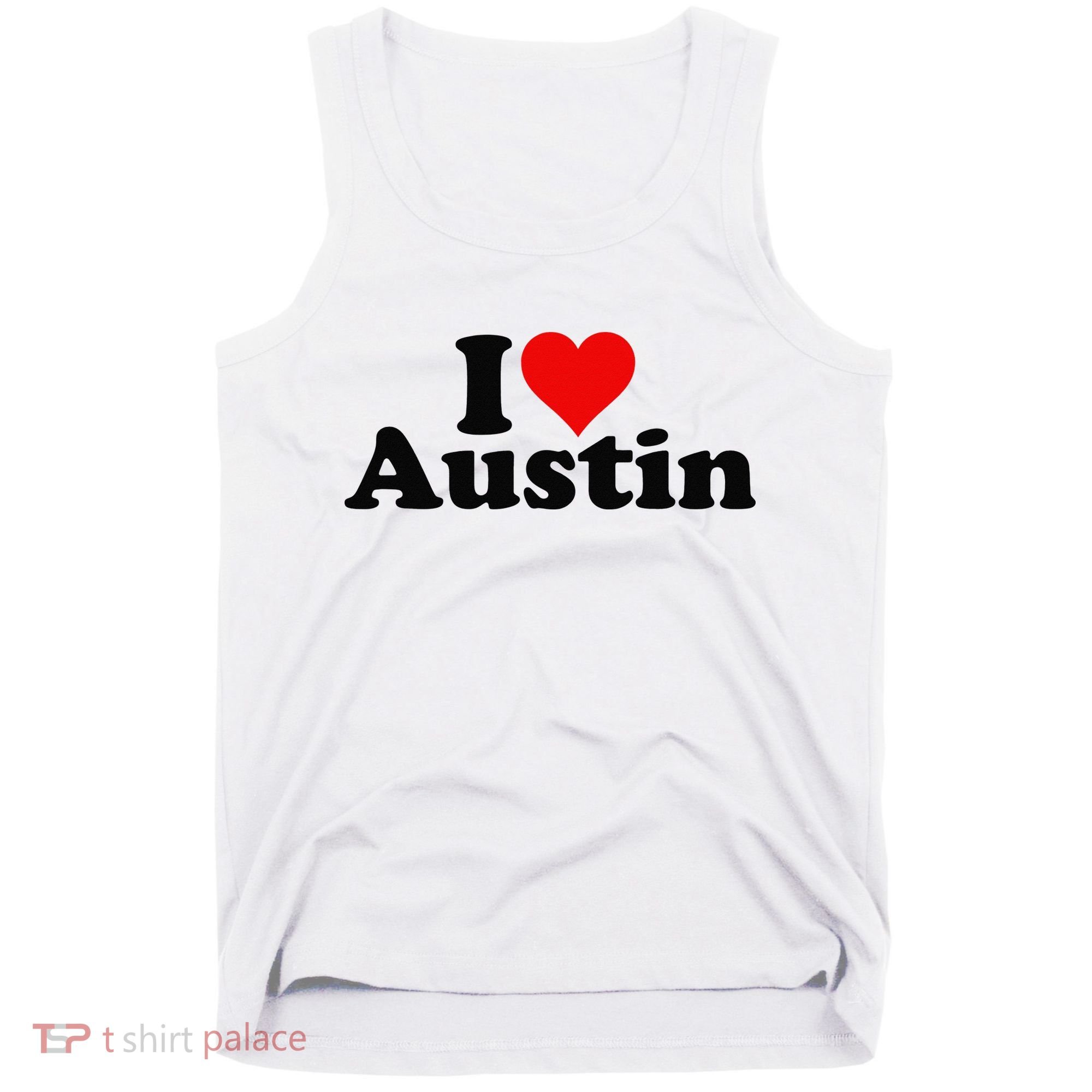 I HEART LOVE AUSTIN TEXAS Tank Top