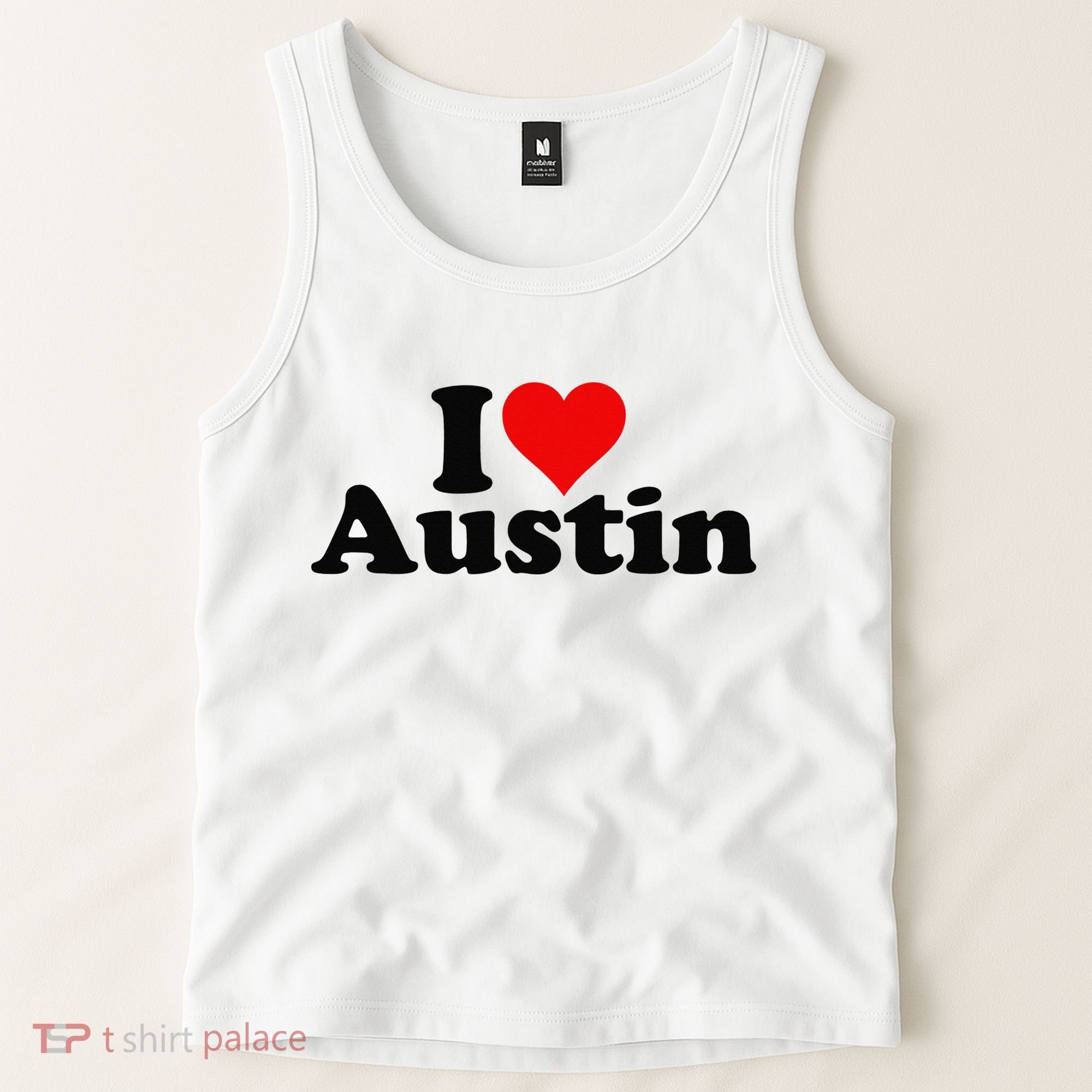I HEART LOVE AUSTIN TEXAS Tank Top