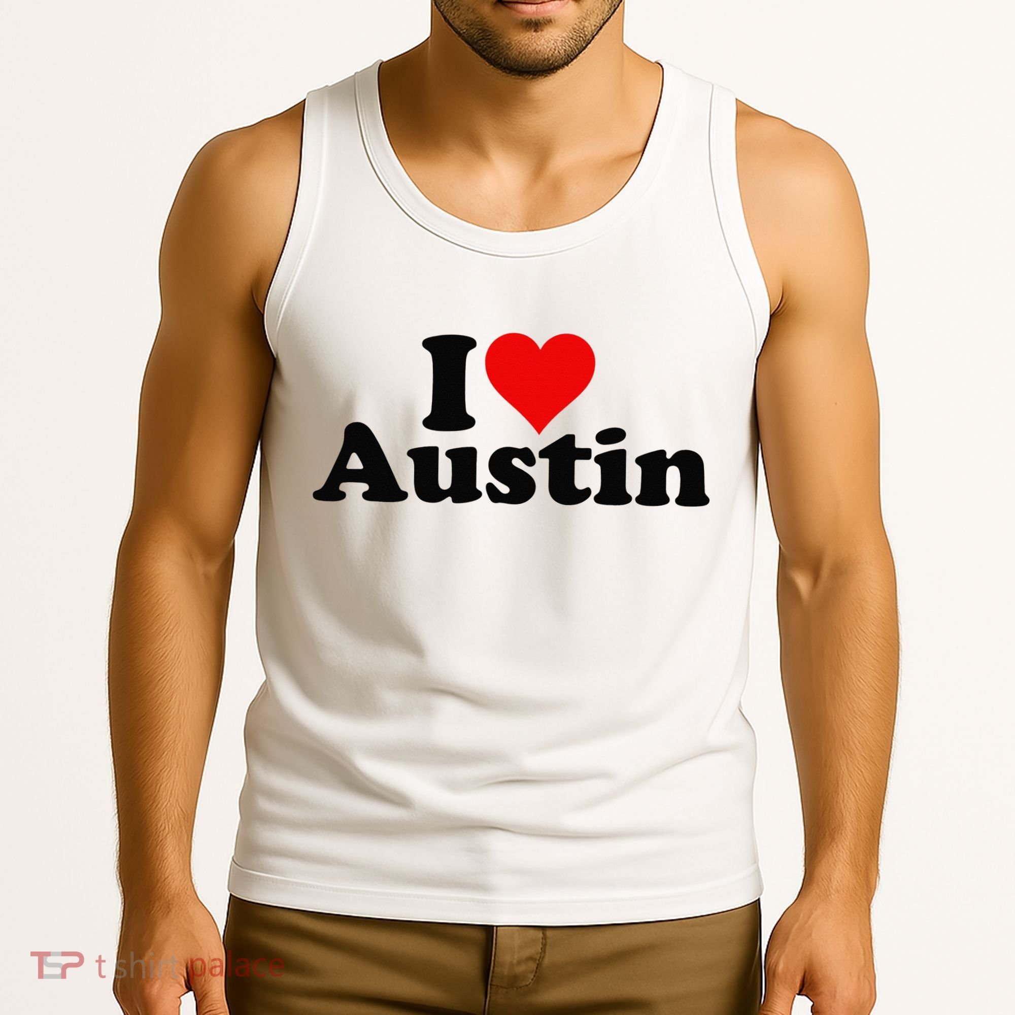 I HEART LOVE AUSTIN TEXAS Tank Top