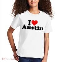 I HEART LOVE AUSTIN TEXAS Kids T-Shirt thumb 2