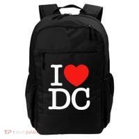 I Heart Love Washington WA DC Classic Font Backpack thumb 0