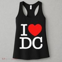 I Heart Love Washington WA DC Classic Font Women's Tank Top thumb 3