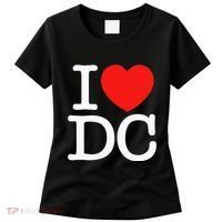 I Heart Love Washington WA DC Classic Font Women's T-Shirt thumb 0