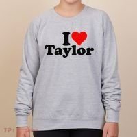 I HEART LOVE TAYLOR Women's Sweatshirt thumb 0