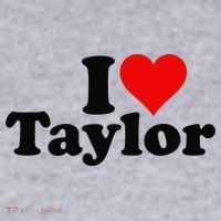 I HEART LOVE TAYLOR Women's Sweatshirt thumb 2