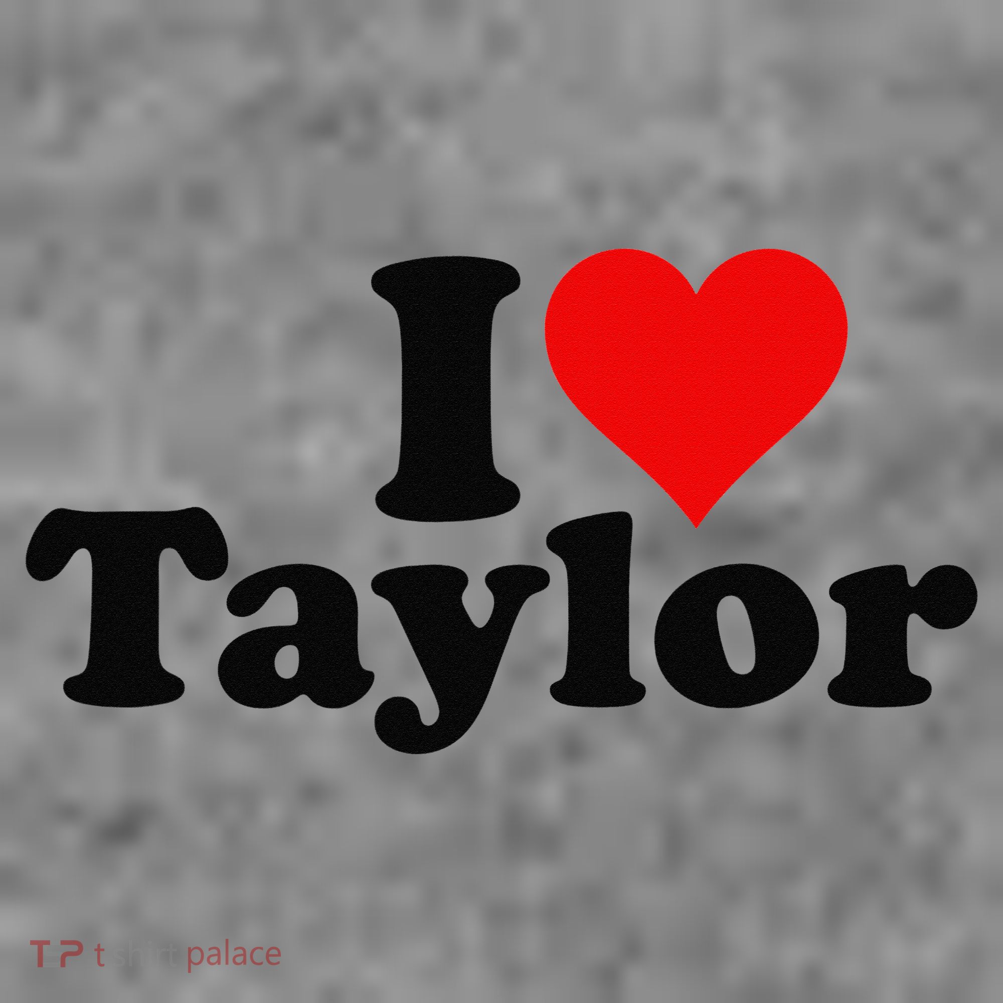 I HEART LOVE TAYLOR Toddler Hoodie