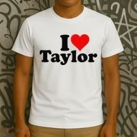 I HEART LOVE TAYLOR T-Shirt thumb 3