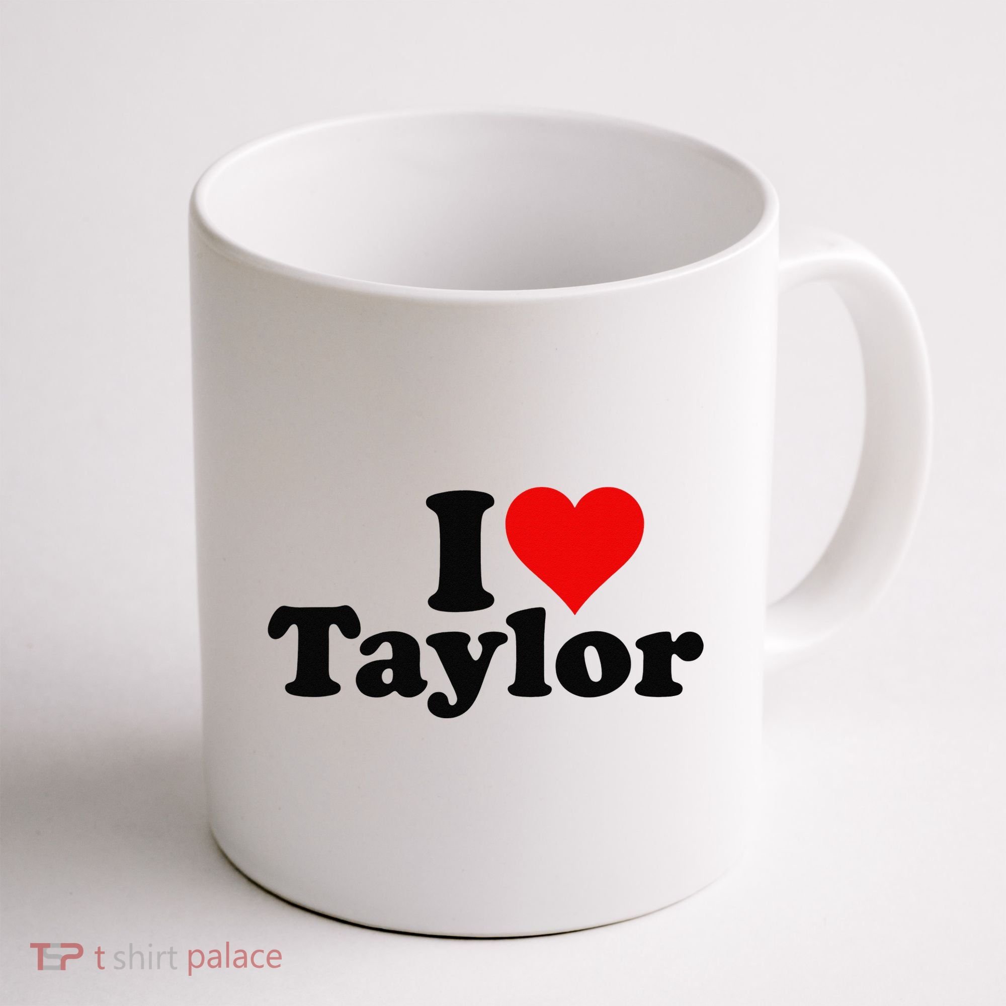 I HEART LOVE TAYLOR Coffee Mug