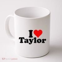I HEART LOVE TAYLOR Coffee Mug thumb 0
