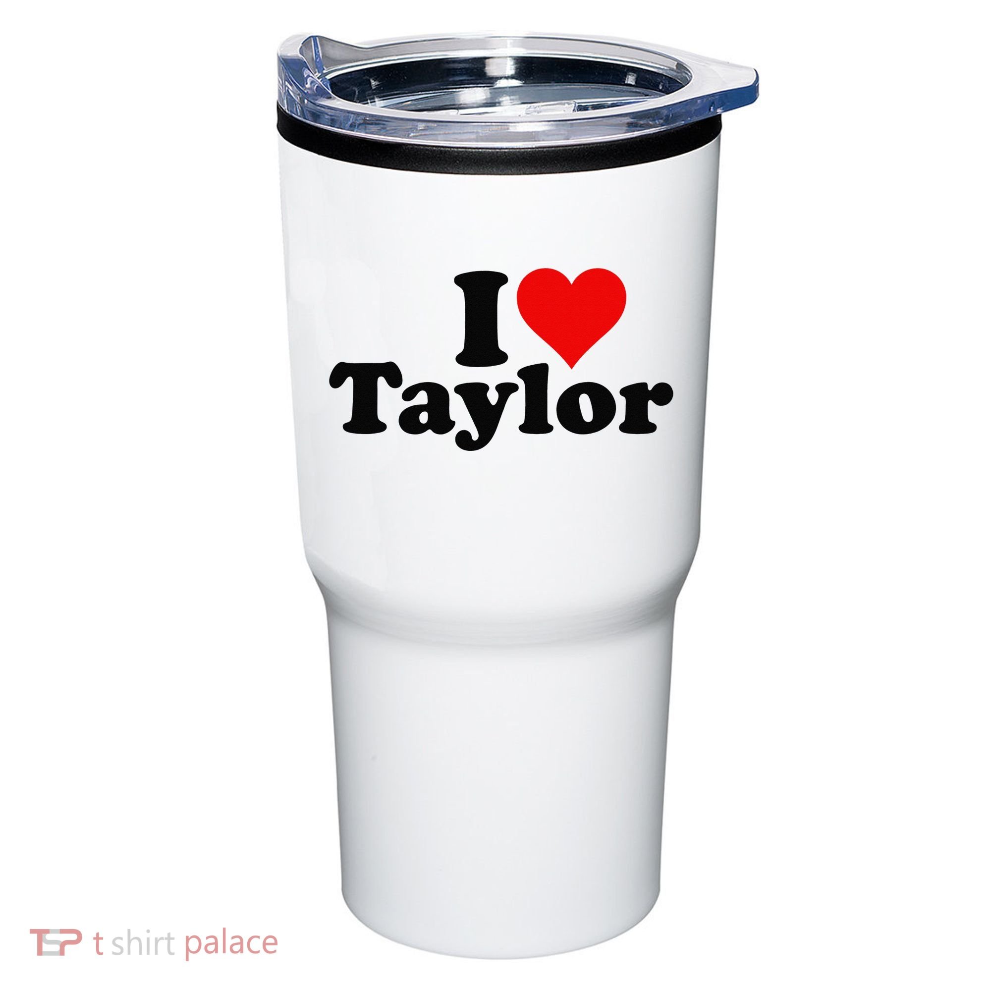 I HEART LOVE TAYLOR Tumbler