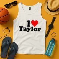I HEART LOVE TAYLOR Tank Top thumb 4