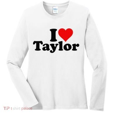 I HEART LOVE TAYLOR Women's Long Sleeve Shirt