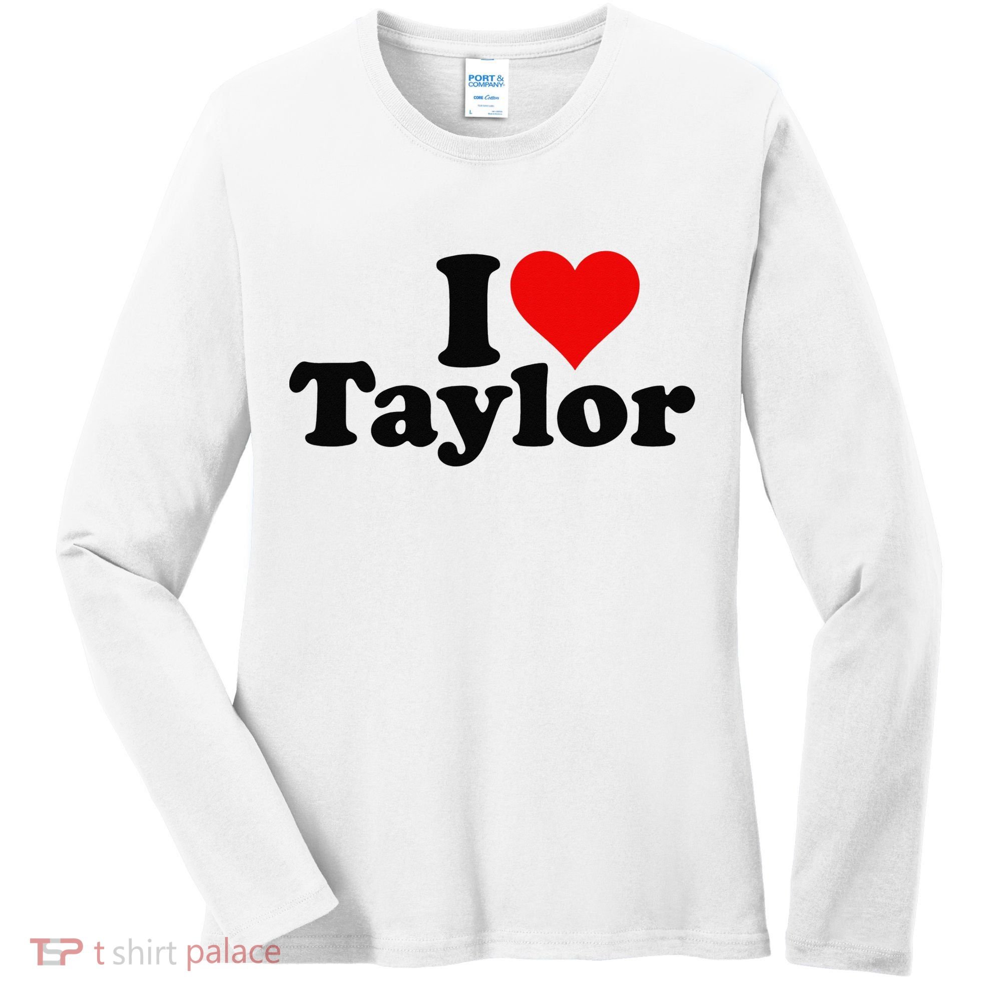 I HEART LOVE TAYLOR Women's Long Sleeve Shirt