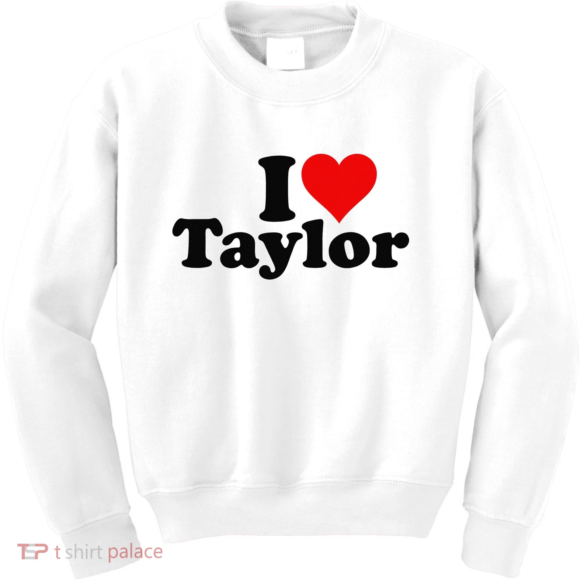 I HEART LOVE TAYLOR Kids Sweatshirt