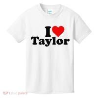 I HEART LOVE TAYLOR Kids T-Shirt thumb 0