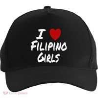 I Heart (Love) Filipino Attraction Asian Preference Five-Panel Snapback Cap thumb 0