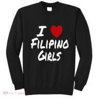 I Heart (Love) Filipino Attraction Asian Preference Sweatshirt thumb 0