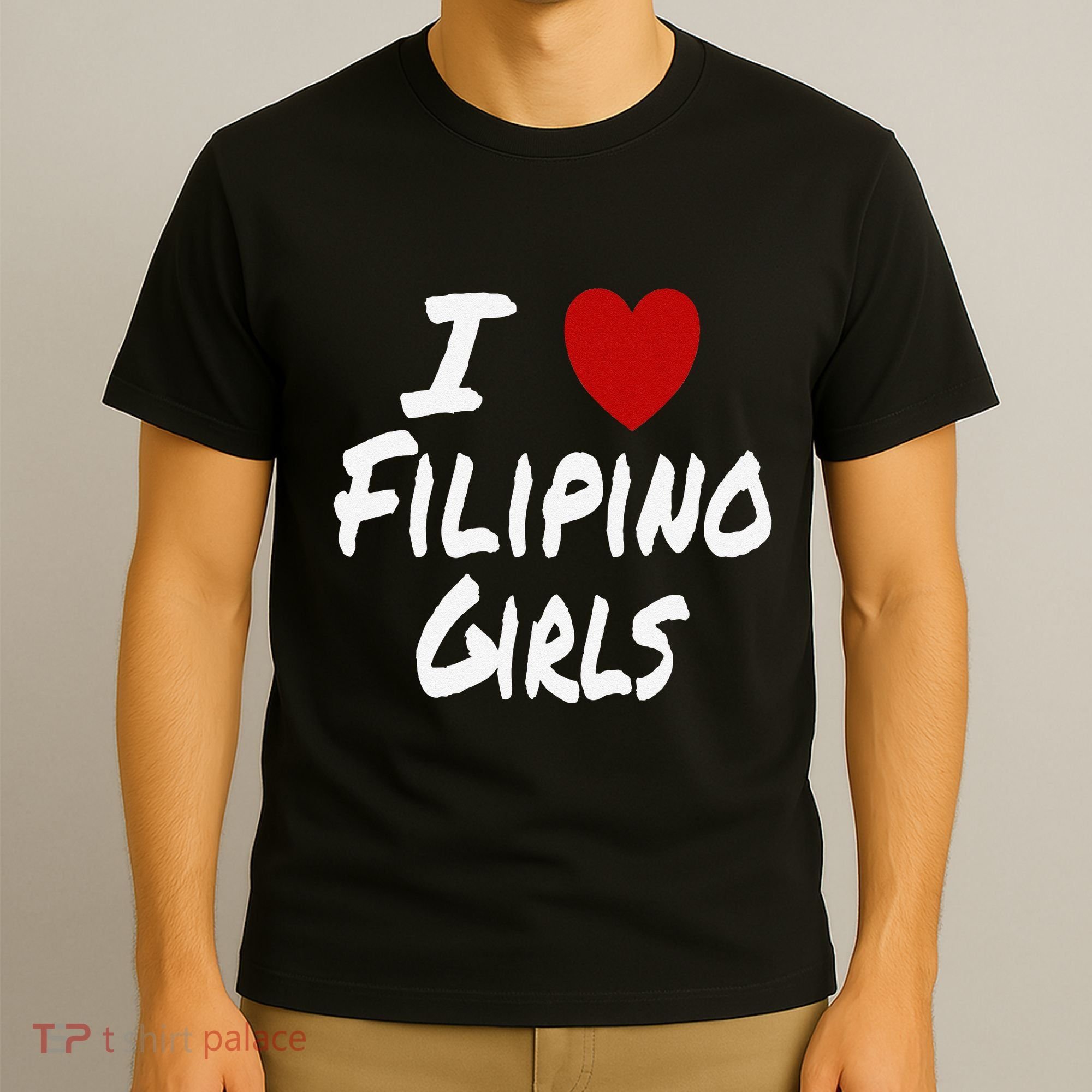 I Heart (Love) Filipino Attraction Asian Preference T-Shirt