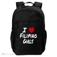 I Heart (Love) Filipino Attraction Asian Preference Backpack thumb 0