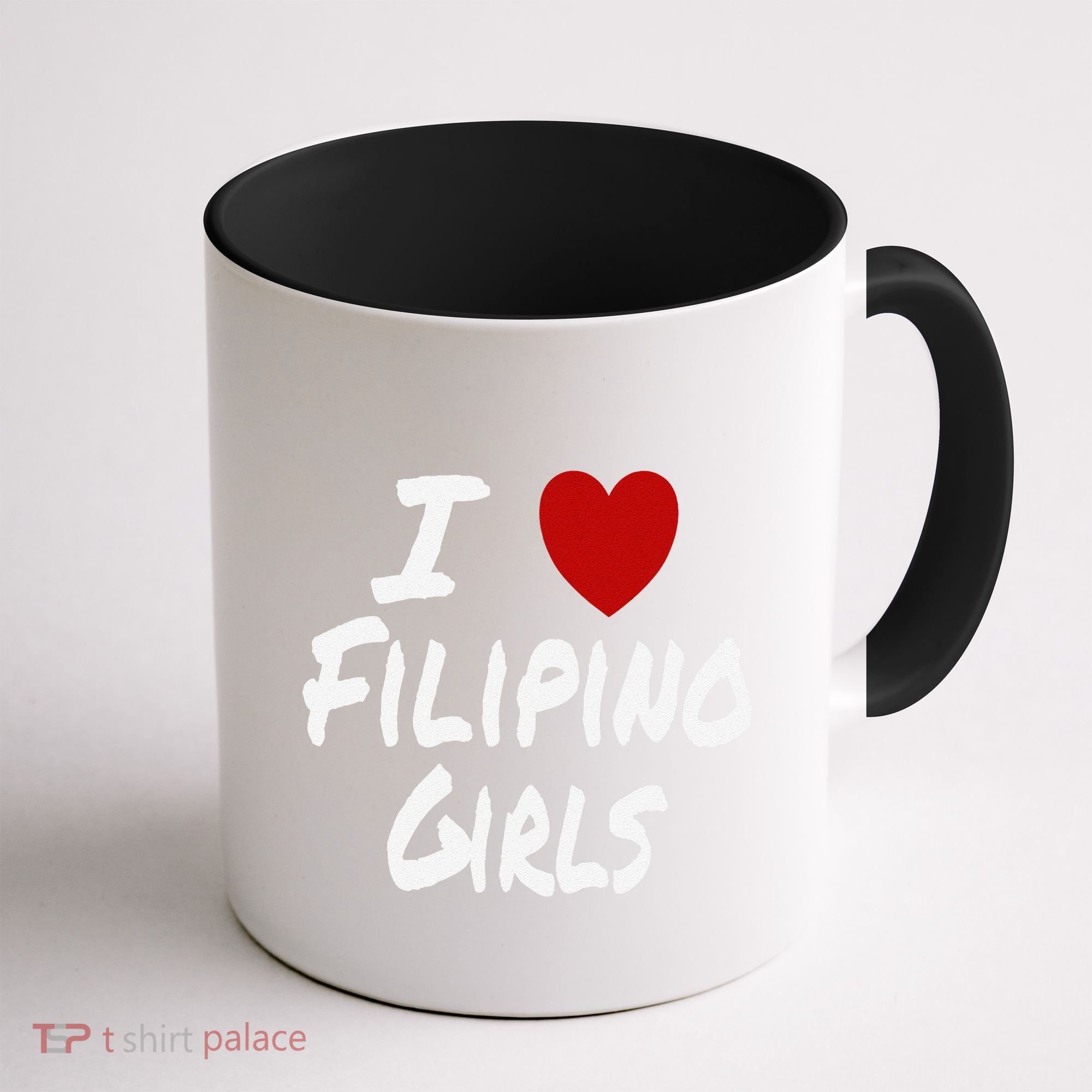 I Heart (Love) Filipino Attraction Asian Preference Coffee Mug