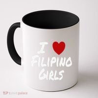 I Heart (Love) Filipino Attraction Asian Preference Coffee Mug thumb 0