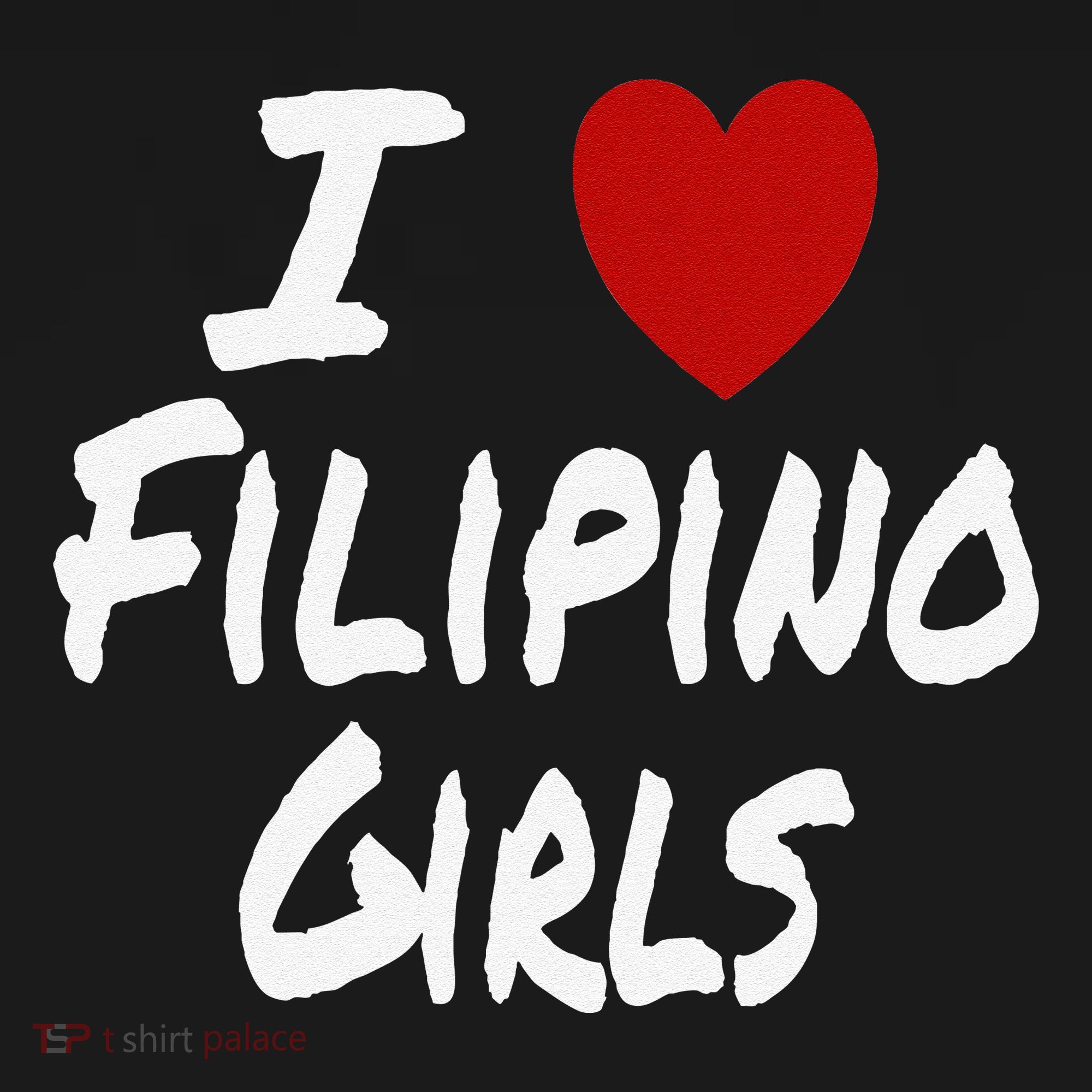 I Heart (Love) Filipino Attraction Asian Preference Women's Hoodie