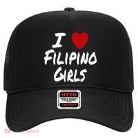 I Heart (Love) Filipino Attraction Asian Preference Hat thumb 0