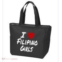 I Heart (Love) Filipino Attraction Asian Preference Tote Bag thumb 3