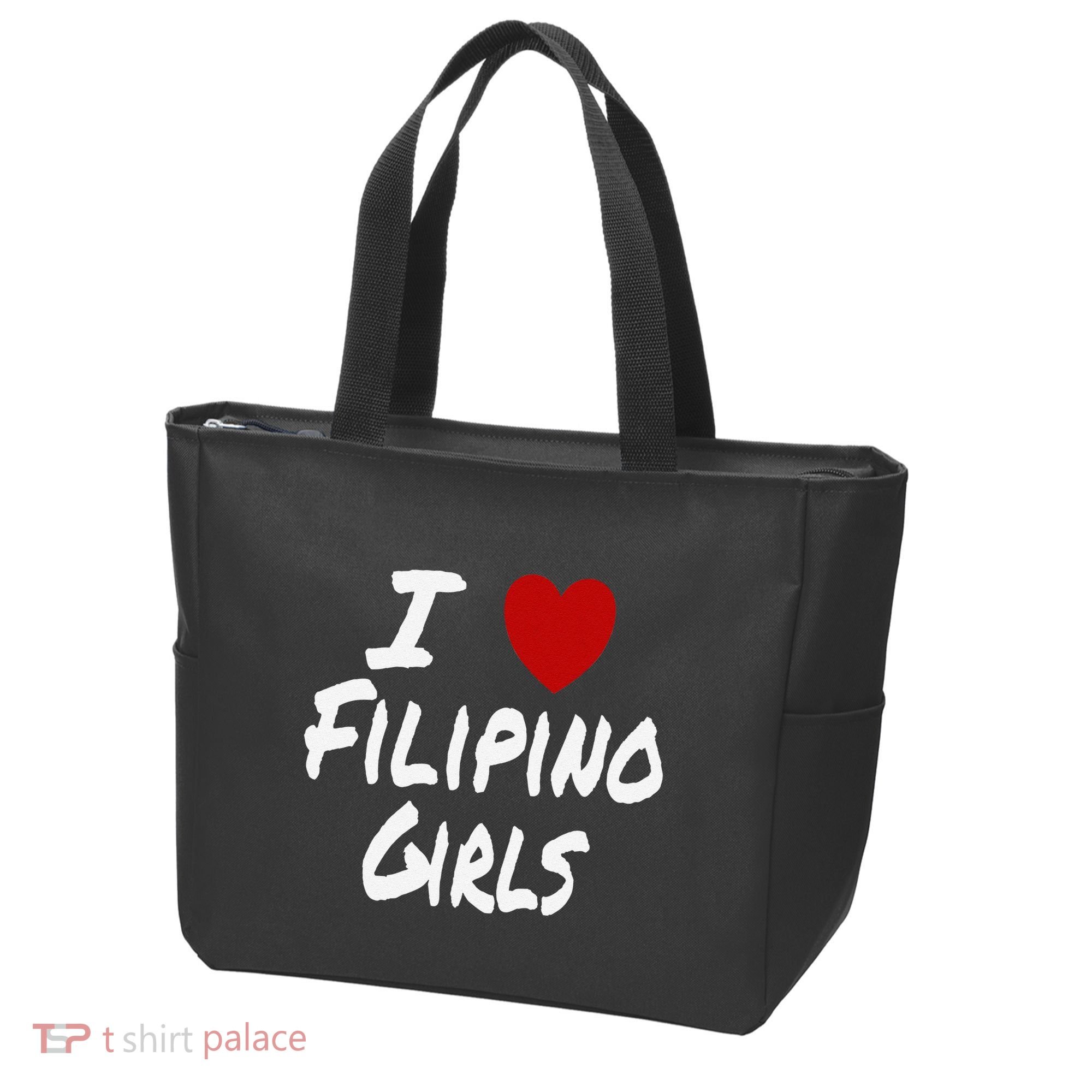 I Heart (Love) Filipino Attraction Asian Preference Tote Bag