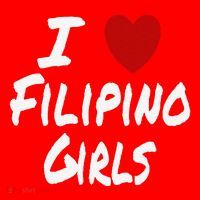 I Heart (Love) Filipino Attraction Asian Preference Santa Hat thumb 1