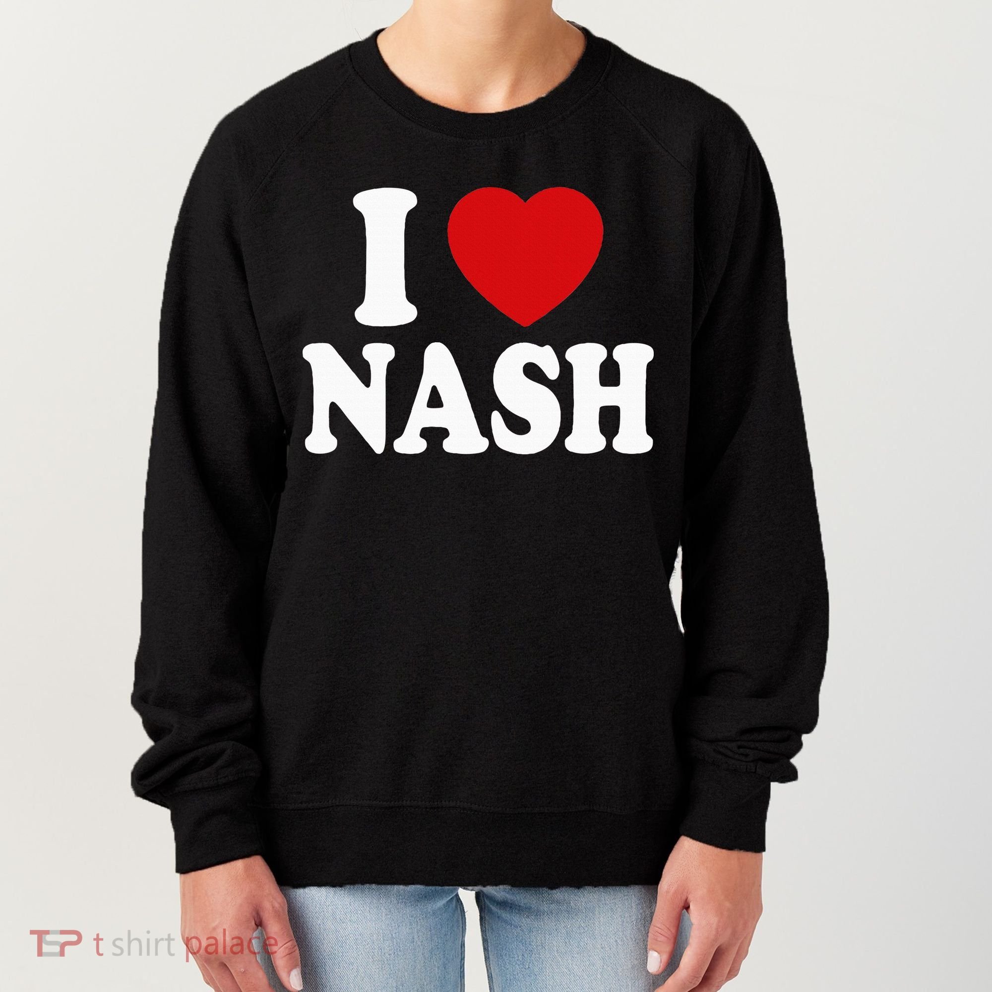 I Heart Love Nash Women's Sweatshirt