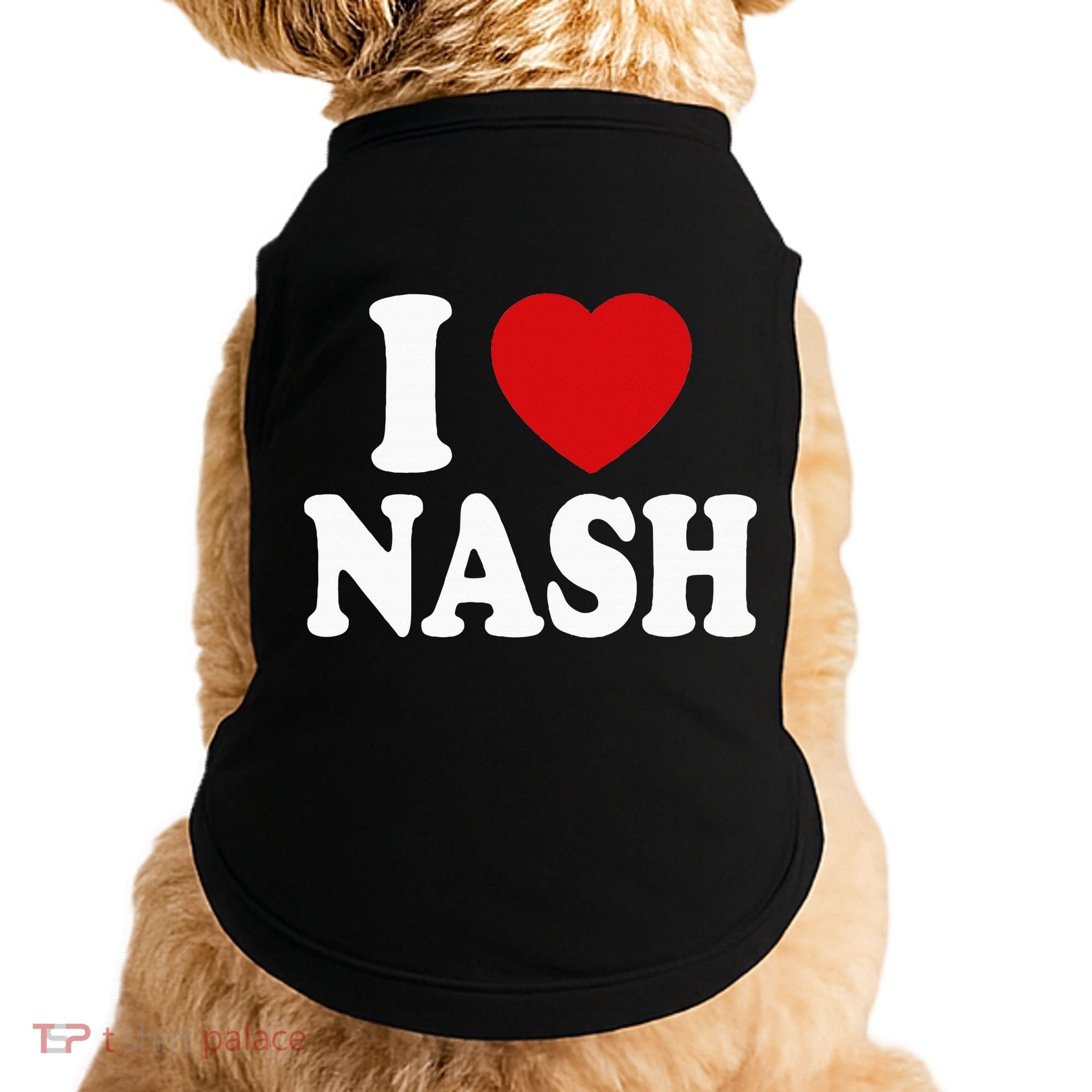 I Heart Love Nash Doggie Tank