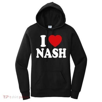 I Heart Love Nash Women's Hoodie