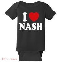 I Heart Love Nash Baby Bodysuit thumb 0