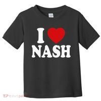 I Heart Love Nash Toddler T-Shirt thumb 0