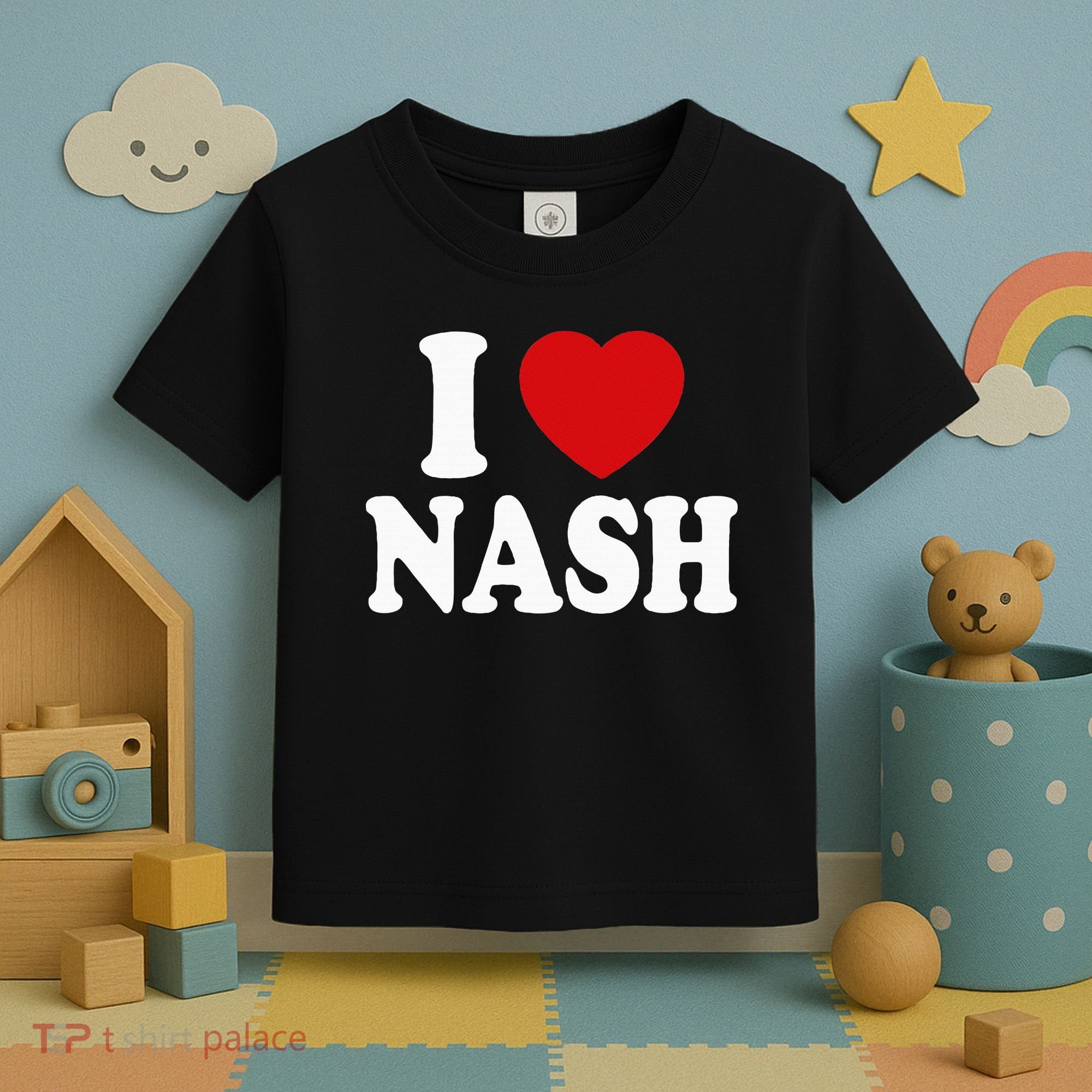 I Heart Love Nash Toddler T-Shirt