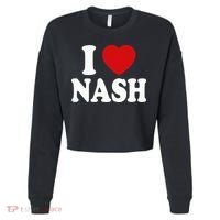 I Heart Love Nash Cropped Pullover Crew thumb 0