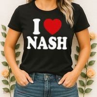 I Heart Love Nash Women's T-Shirt thumb 2