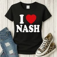 I Heart Love Nash Women's T-Shirt thumb 3