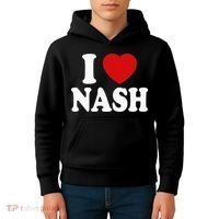 I Heart Love Nash Kids Hoodie thumb 4