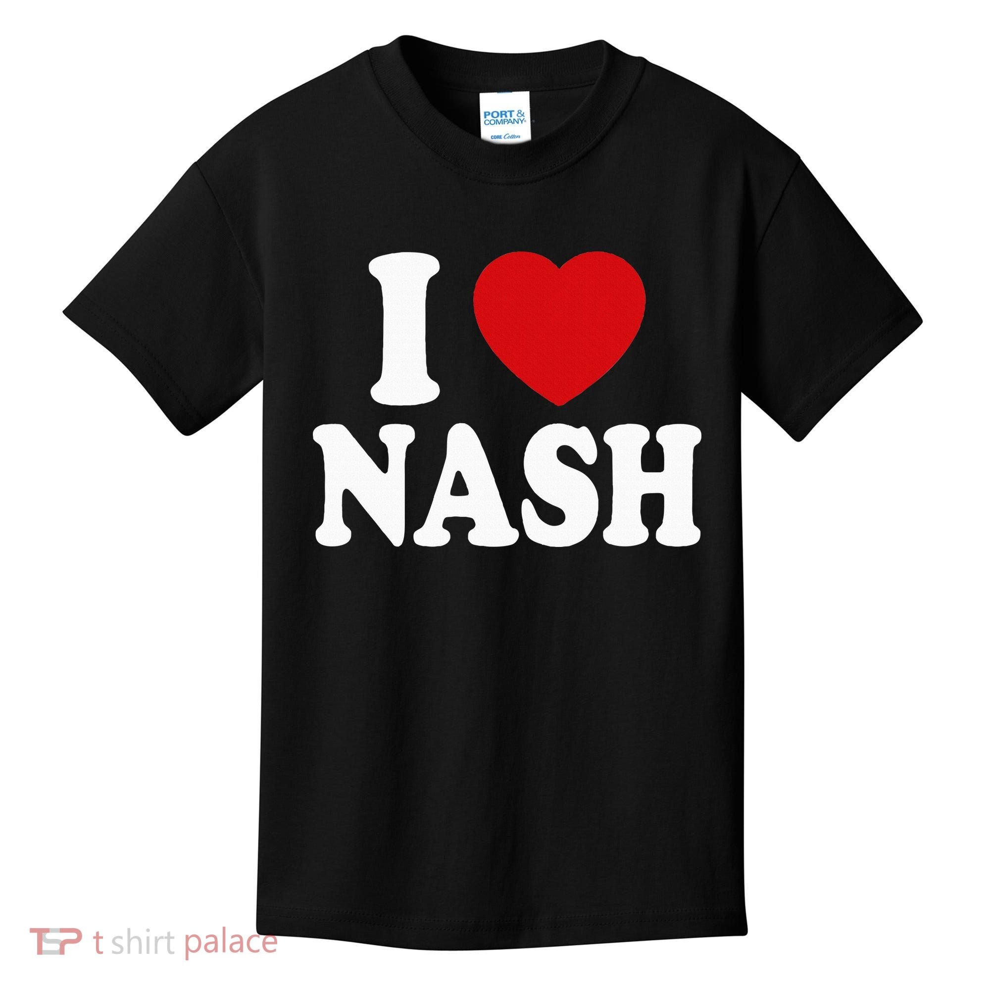 I Heart Love Nash Kids T-Shirt