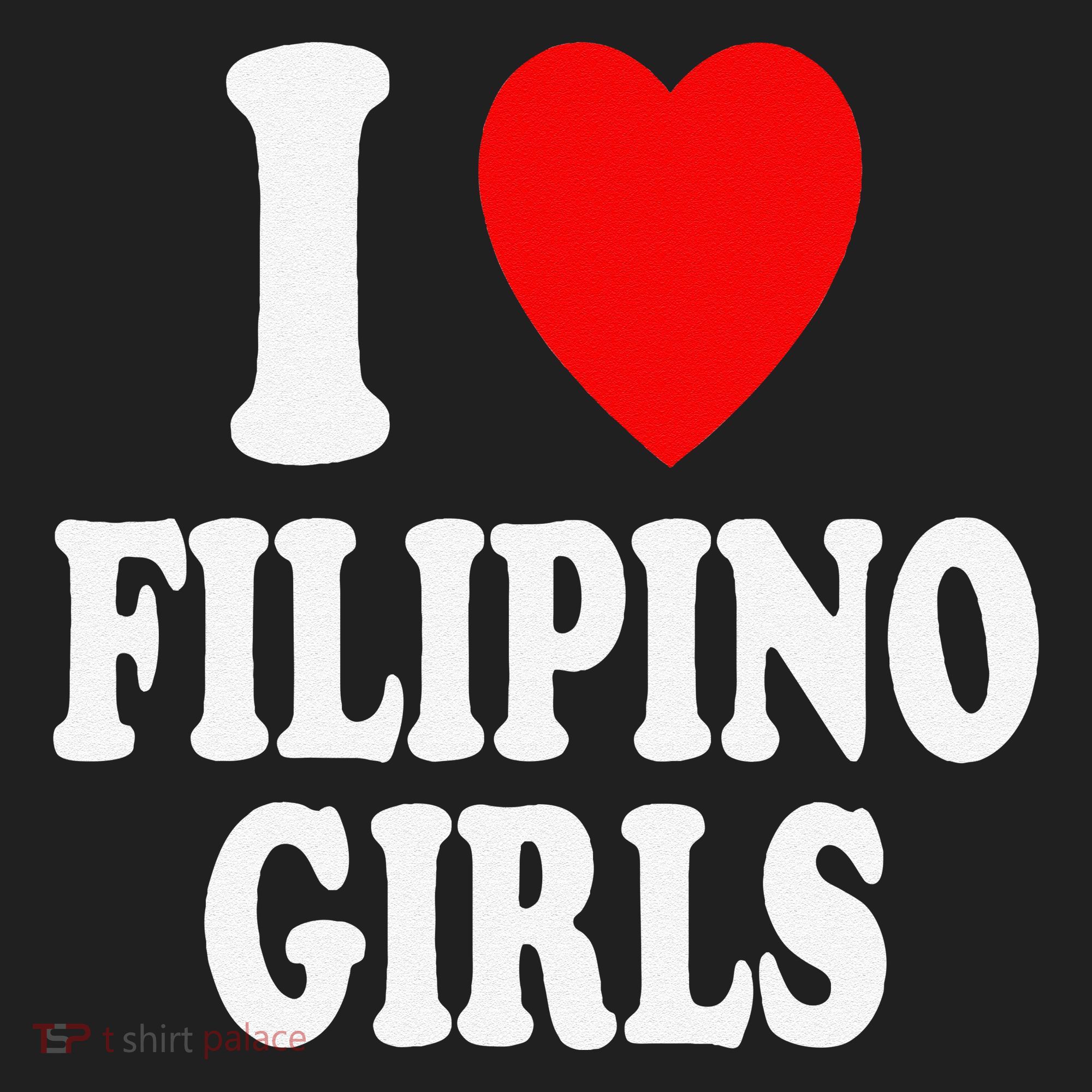 I Heart (Love) Filipino Attraction Asian Preference Women's Sweatshirt
