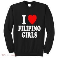 I Heart (Love) Filipino Attraction Asian Preference Sweatshirt thumb 0