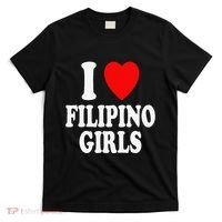 I Heart (Love) Filipino Attraction Asian Preference T-Shirt thumb 0