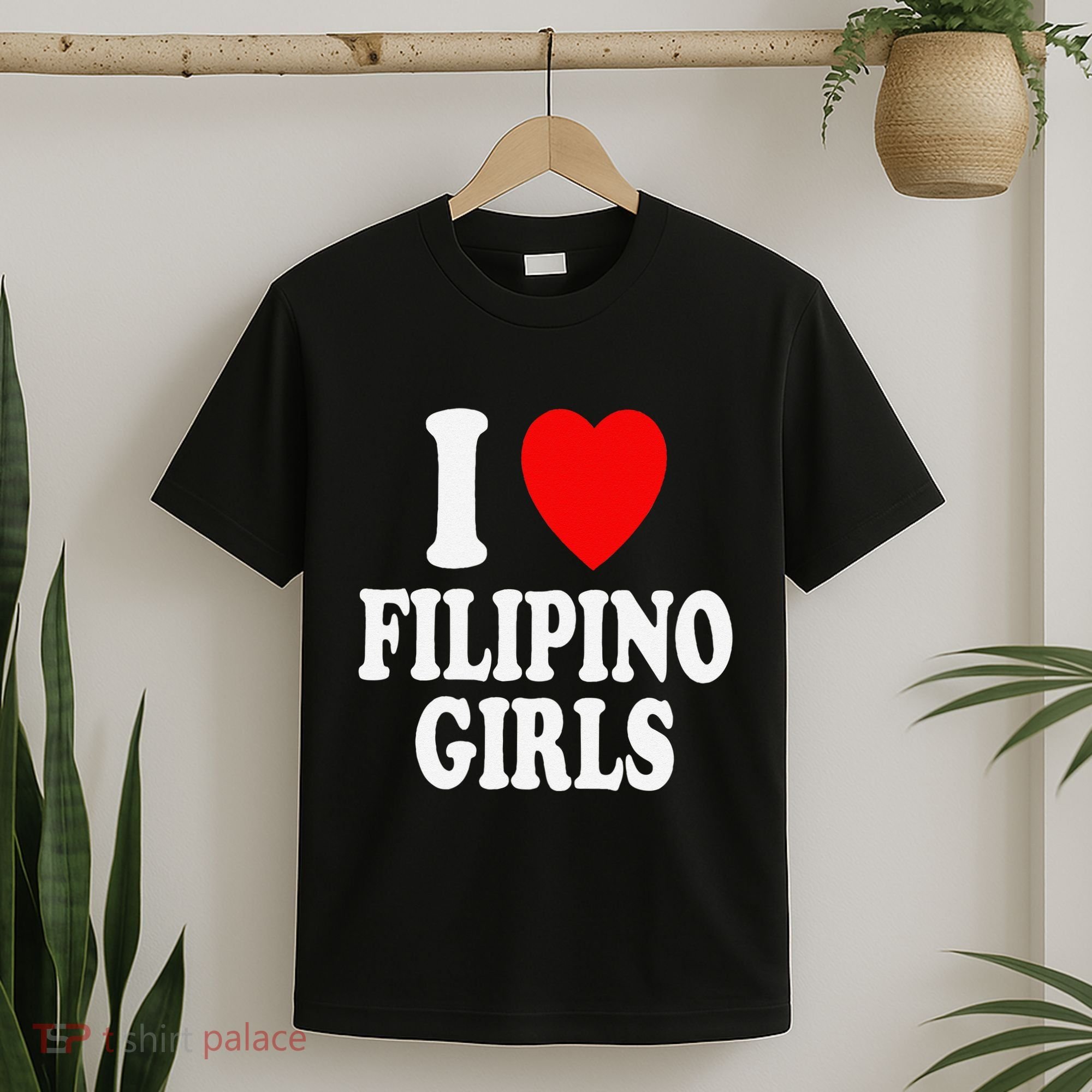 I Heart (Love) Filipino Attraction Asian Preference T-Shirt